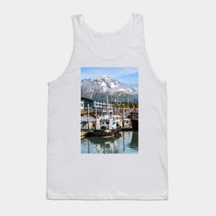 Mountains and Boats Tank Top